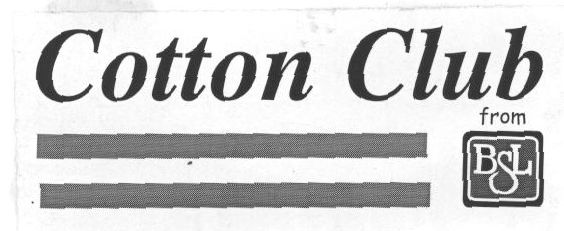 Cotton Club Device mark 863979 Trademark