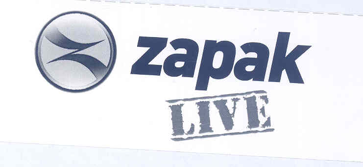 Zapak Live (label) Device mark 1766796 Trademark