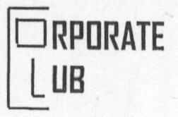 Corporate Club (letter Written In Special Form) Device mark 1656235 Trademark