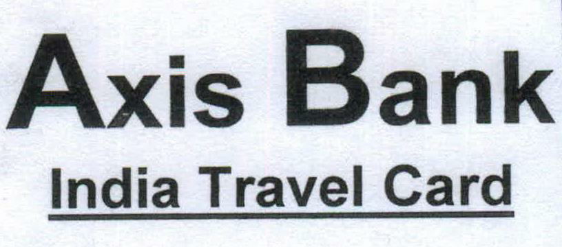 Axis Bank India Travel Card Device mark 2053961 Trademark