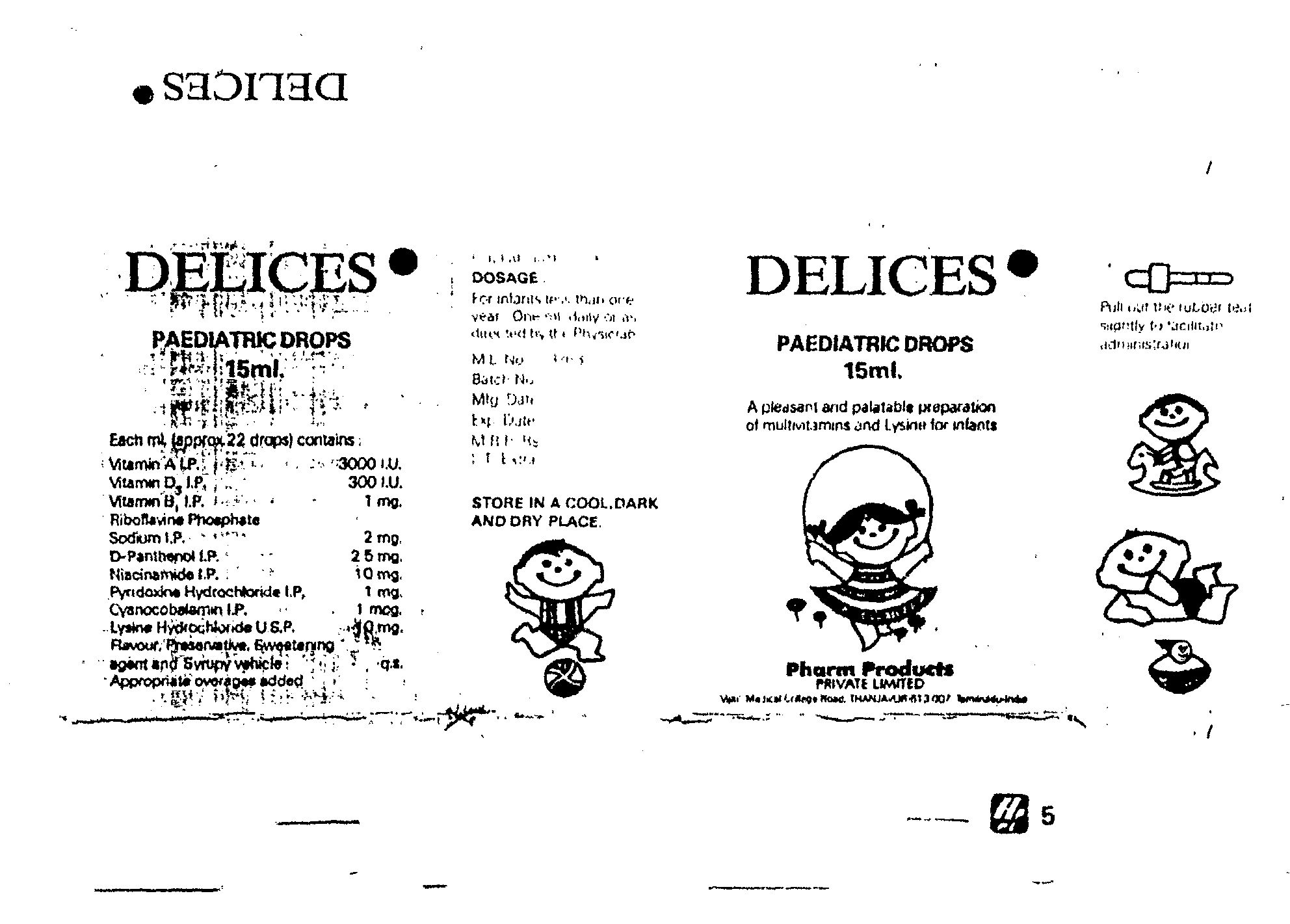 Delices Device mark 567059 Trademark