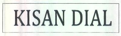Kisan Dial Device mark 2837734 Trademark
