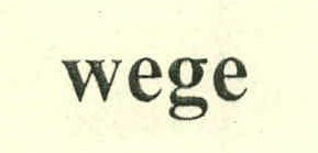 Wege Device mark 2311994 Trademark