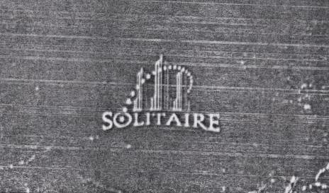 Solitaire (label) Device mark 1681328 Trademark