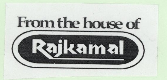 Rajkamal ( Label ) Device mark 1783116 Trademark