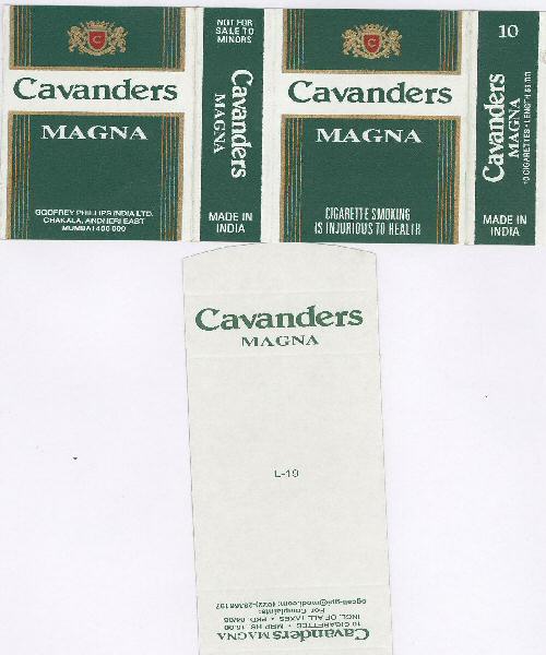 Cavanders Magna With Label Device mark 1708242 Trademark