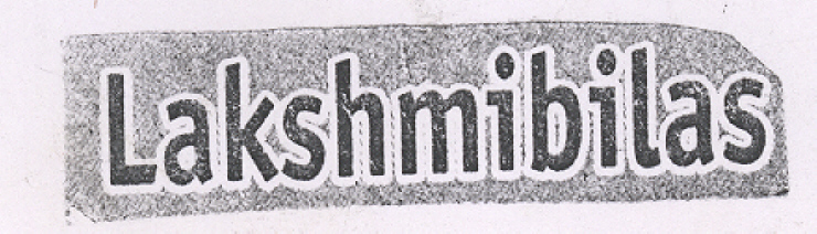 Lakshmibilas Device mark 1718402 Trademark