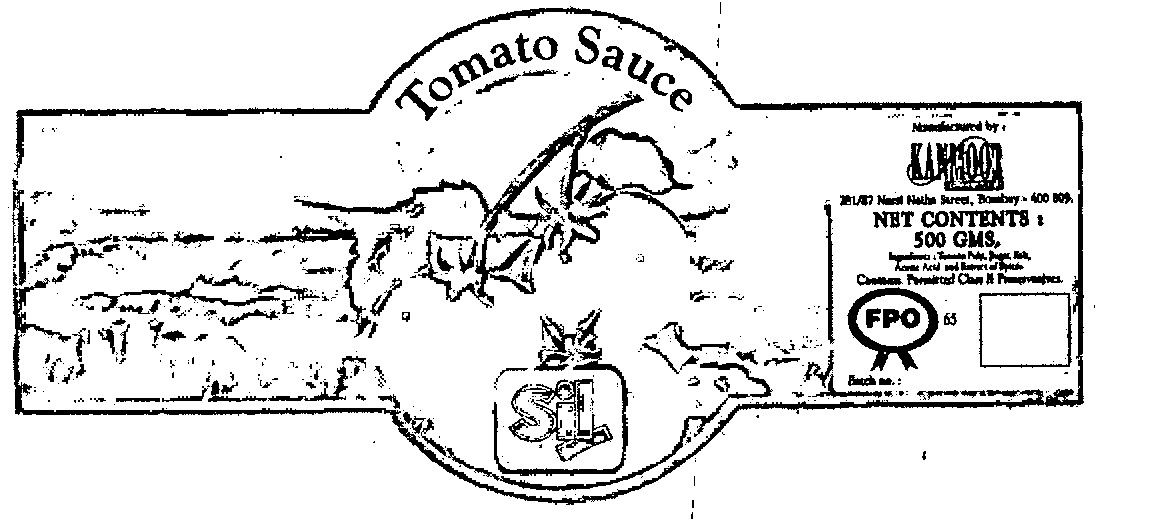 Sil Tomato Sauce Device mark 598367 Trademark