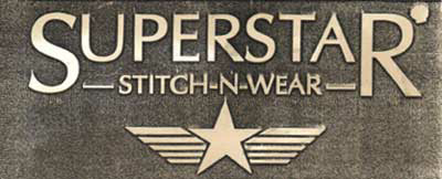 Superstar, Stitch-n-wear (label) Device mark 750819 Trademark