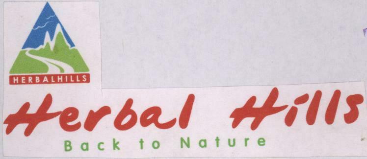 Herbal Hills (logo) Device mark 1506750 Trademark