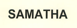 Samatha Device mark 2621192 Trademark