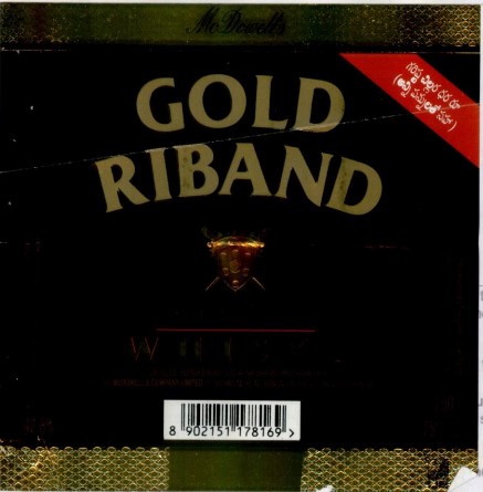 Gold Riband ( Label) Device mark 1347711 Trademark