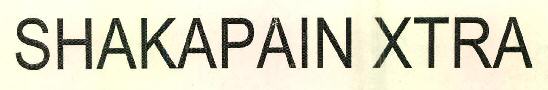 Shakapain Xtra Device mark 2632301 Trademark