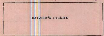 Hayward"s Hi-life Device mark 673994 Trademark
