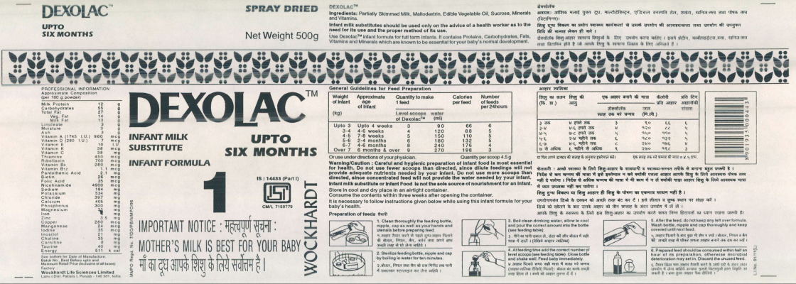 Dexolac 1 (label) Device mark 1061302 Trademark