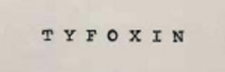 Tyfoxin Device mark 600424 Trademark