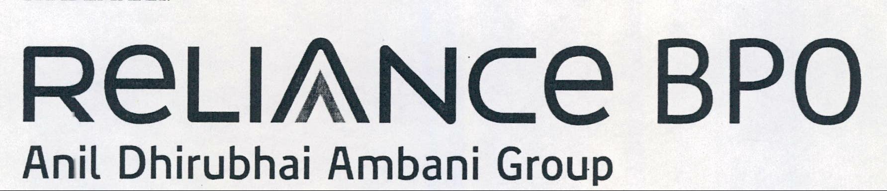 Reliance Bpo Anil Dhirubhai Ambani Group (letter Written In Special Form) Device mark 1459697 Trademark
