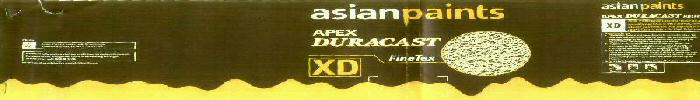 Asian Paints Apex Duracast (label) Device mark 1590635 Trademark