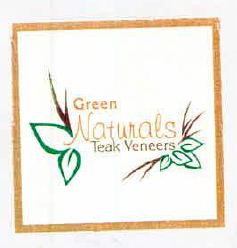 Green Naturals Teak Veneers Device mark 1949647 Trademark