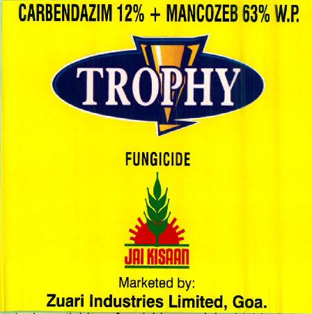 Trophy Fungicide (device Of Sun And Leaves) Device mark 2351881 Trademark