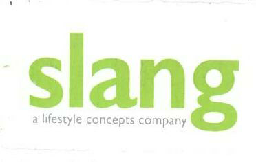 Slang With Label Device mark 1485207 Trademark