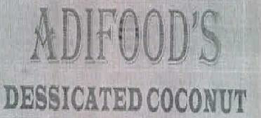 Adifood's Dessicated Coconut Device mark 2375193 Trademark
