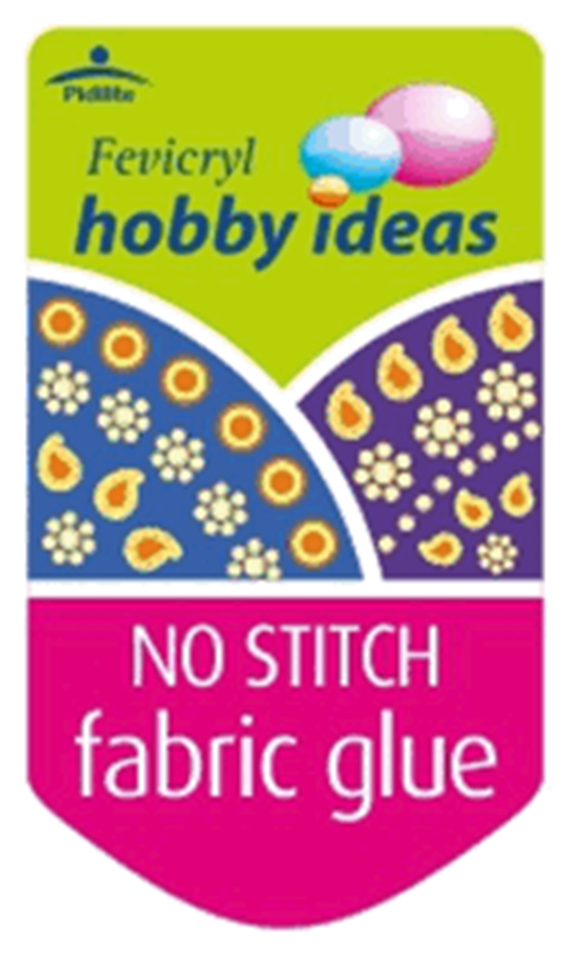 Fevicryl Hobby Ideas No Stitch Fabric Glue (label) Device mark 2568955 Trademark