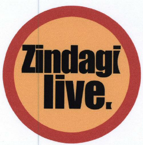 Zindagi Live. Device mark 1597406 Trademark