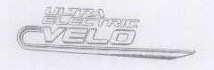 Ultra Electric Velo Device mark 1588719 Trademark