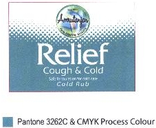 Amrutanjan Relief Cough & Cold Cold Rub Device mark 2131910 Trademark