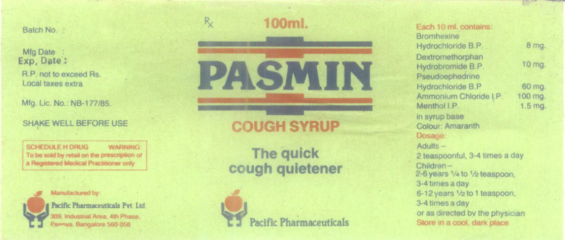 Pasmin Device mark 482419 Trademark