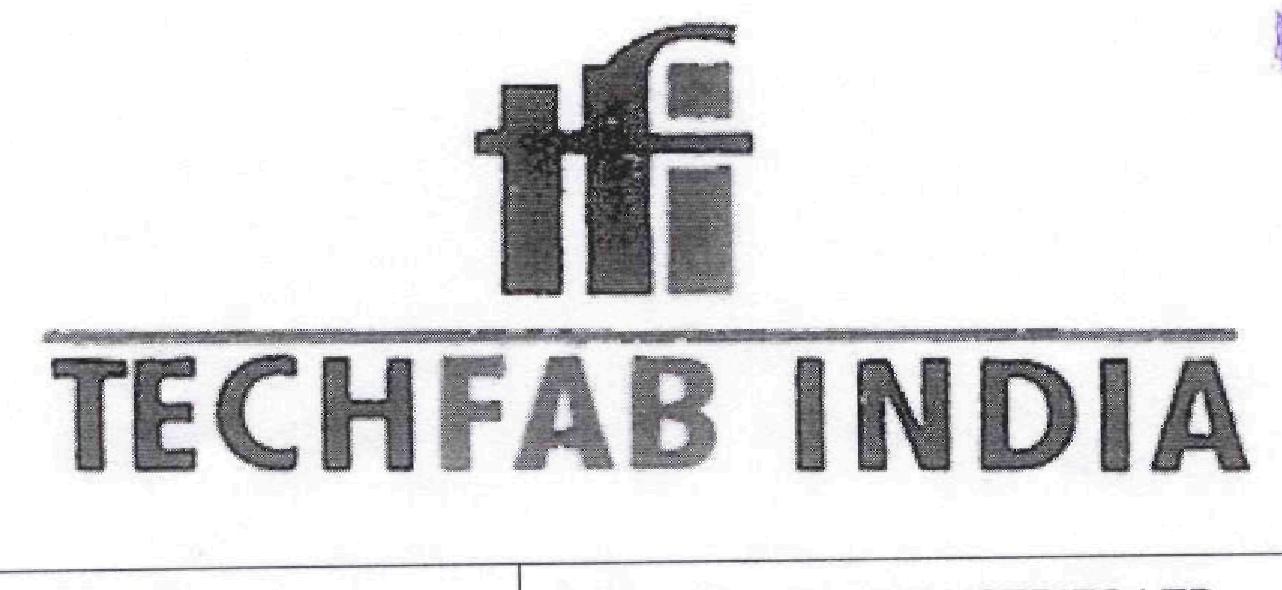 Techfab India (labal) Device mark 1730832 Trademark