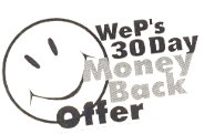 Weps 30 Day Money Back Offer Device mark 1153594 Trademark