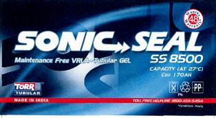 Sonic Seal-ss 8500(label) Device mark 2665973 Trademark