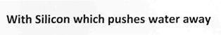 With Silicon Which Pushes Water Away Device mark 2765822 Trademark