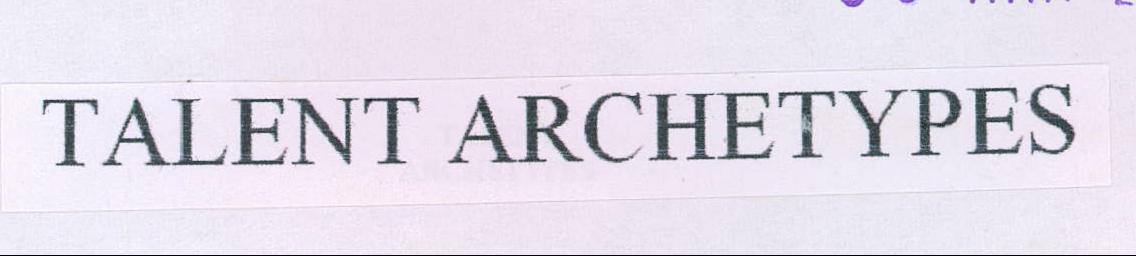 Talent Archetypes Device mark 2122966 Trademark