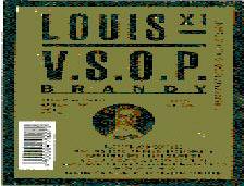 Louis Xi V.s.o.p. Brandy (label) Device mark 1315233 Trademark