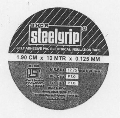 Bhor Steel Grip Device mark 1000879 Trademark