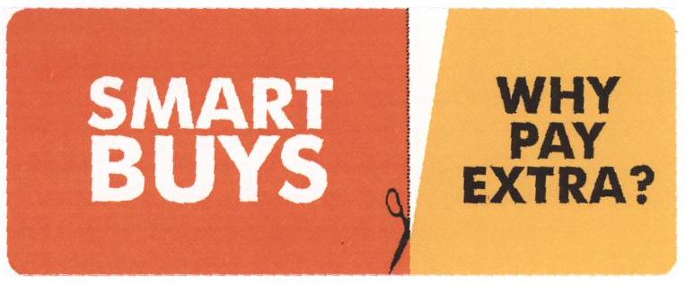 Smart Buys (label) Device mark 1659295 Trademark