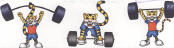 Tiger Device Weight Lifting (label) Device mark 1735830 Trademark