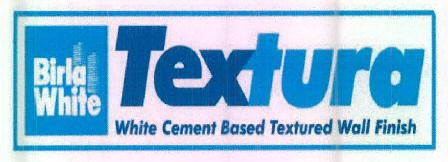 Birla White Textura White Cement Based Textured Wall Finish Device mark 2792233 Trademark
