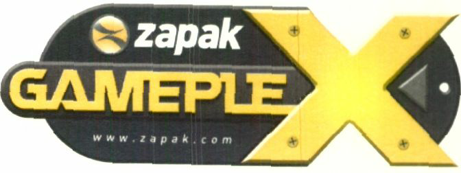 Zapak Gameplex (logo) Device mark 1551541 Trademark