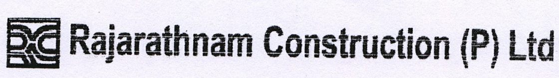 Rajarathanam Construction (p) Ltd Device mark 1637897 Trademark