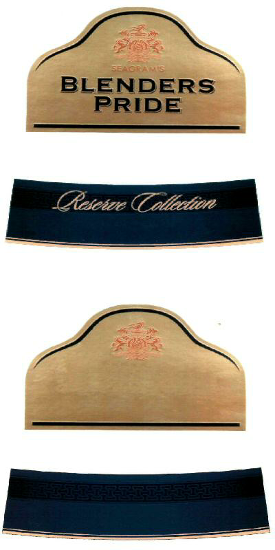 Seagram's Blenders Pride Reserve Collection (label) Device mark 2251405 Trademark