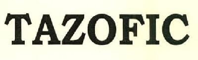 Tazofic Device mark 2927158 Trademark