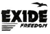 Exide Freedom (device Of A Bird ) Device mark 1661799 Trademark