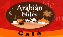Arabian Nites Cafe Device mark 2891839 Trademark