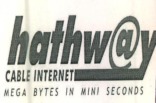 Hathw@y Cable Internet Mega Bytes In Mini Seconds Device mark 2560776 Trademark