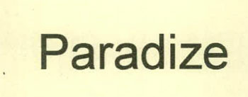 Paradize Device mark 2331916 Trademark