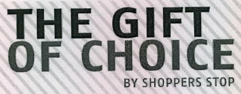 The Gift Of Choice By Shoppers Stop Device mark 2327368 Trademark